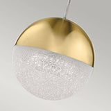 Quintiesse Moonlit LED Mini Pendant - Champagne Gold - Comet Lighting