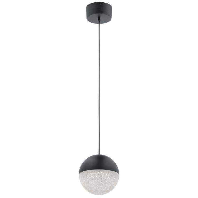 Quintiesse Moonlit LED Mini Pendant - Matte Black - Comet Lighting