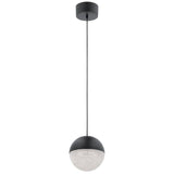 Quintiesse Moonlit LED Mini Pendant - Matte Black - Comet Lighting