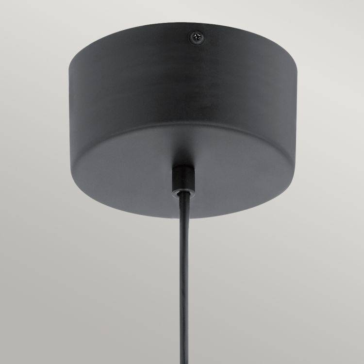 Quintiesse Moonlit LED Mini Pendant - Matte Black - Comet Lighting