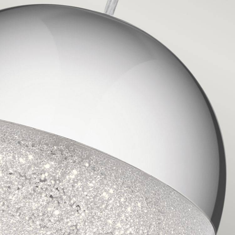 Quintiesse Moonlit LED Mini Pendant   - Polished Chrome - Comet Lighting