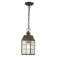 Quintiesse Nantucket 1Lt Medium Chain Lantern  - Aged Brass - Comet Lighting