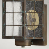 Quintiesse Nantucket 1Lt Medium Wall Lantern  - Aged Brass - Comet Lighting