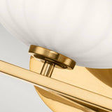 Quintiesse Pim 3Lt Wall Light  - Fox Gold - Comet Lighting