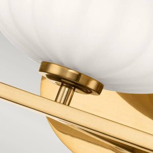 Quintiesse Pim 3Lt Wall Light - Fox Gold - Comet Lighting