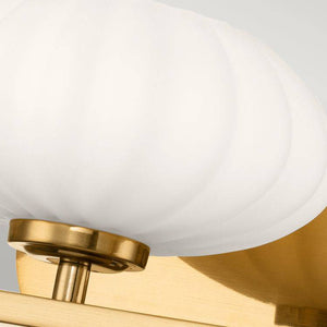 Quintiesse Pim 3Lt Wall Light - Fox Gold - Comet Lighting