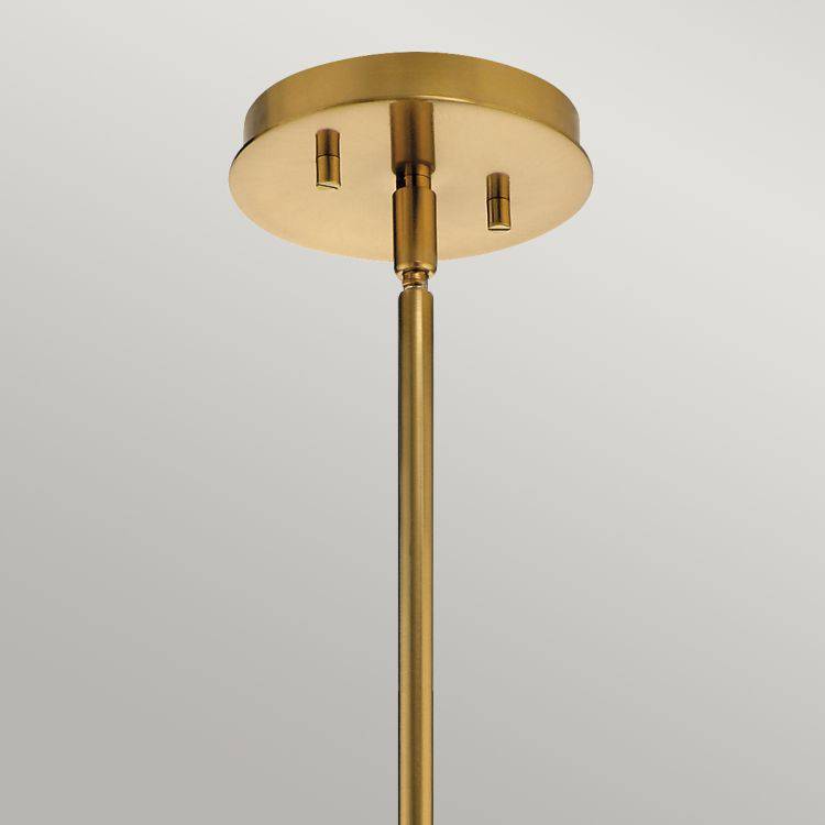 Quintiesse Pim 5Lt Chandelier   - Fox Gold - Comet Lighting