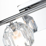 Quintiesse Regalia 2Lt Wall Light  - Polished Chrome - Comet Lighting