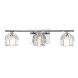 Quintiesse Regalia 3Lt Wall Light  - Polished Chrome - Comet Lighting