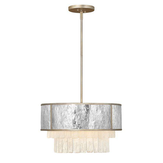 Quintiesse Reverie 4Lt Semi-flush/ Pendant - Champagne Gold - Comet Lighting