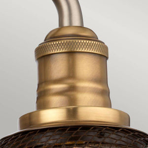 Quintiesse Rigby 2Lt Wall Light - Antique Nickel - Comet Lighting