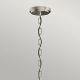 Quintiesse Roux 3Lt Pendant/ Semi-Flush - Brushed Nickel - Comet Lighting