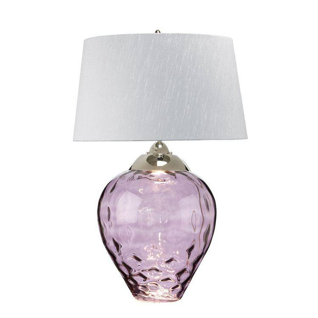 Quintiesse Samara Large Table Lamp - Plum - Comet Lighting