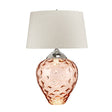 Quintiesse Samara Large Table Lamp - Salmon - Comet Lighting