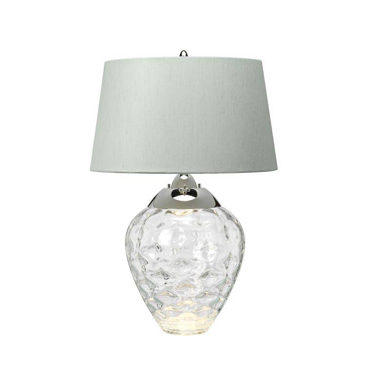 Quintiesse Samara Table Lamp - Clear - Comet Lighting