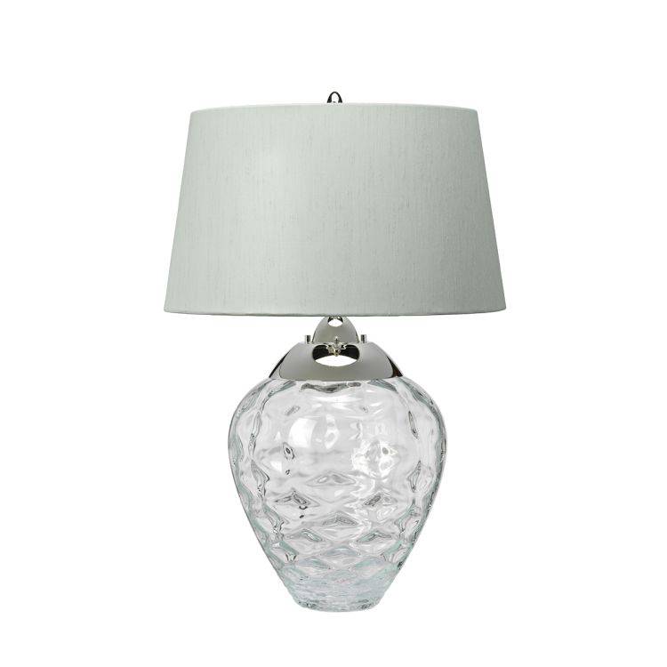 Quintiesse Samara Table Lamp - Clear - Comet Lighting