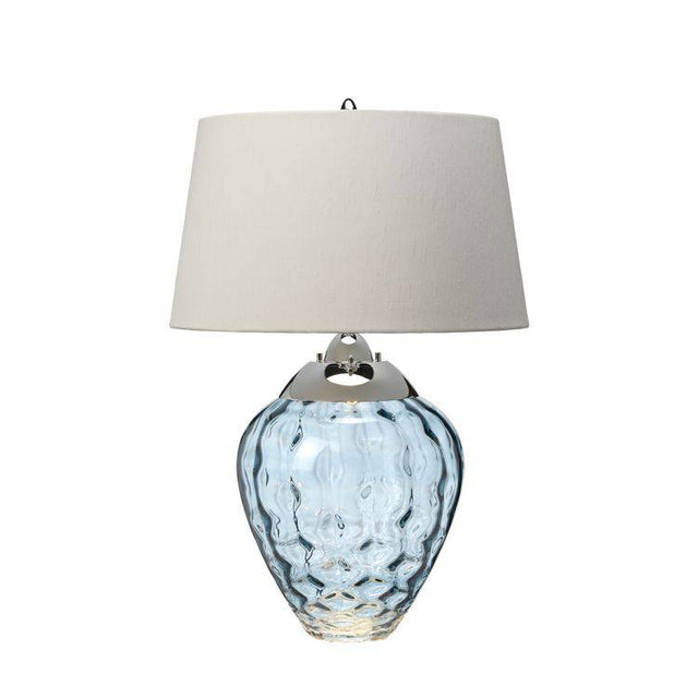 Quintiesse Samara Table Lamp - Light Blue - Comet Lighting