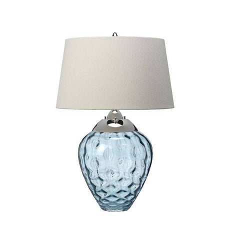 Quintiesse Samara Table Lamp - Light Blue - Comet Lighting