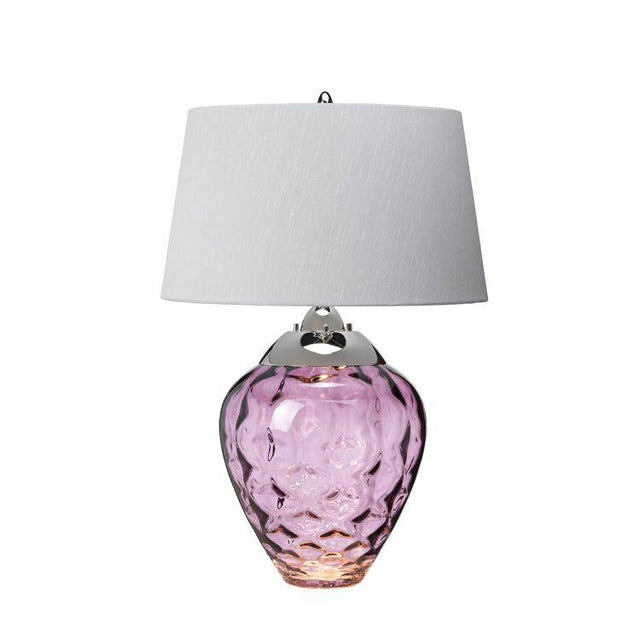 Quintiesse Samara Table Lamp - Plum - Comet Lighting