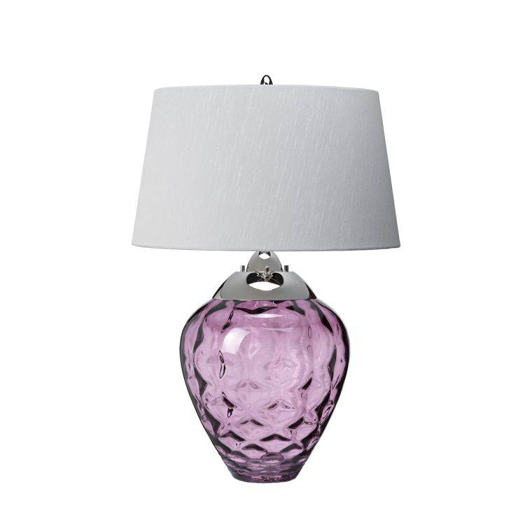 Quintiesse Samara Table Lamp - Plum - Comet Lighting