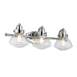 Quintiesse Scholar 3Lt  Wall Light - Polished Chrome - Comet Lighting