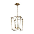 Quintiesse Thayer 3Lt Pendant   - Antique Gild - Comet Lighting