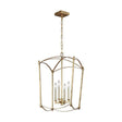 Quintiesse Thayer 4Lt Pendant - Antique Gild - Comet Lighting