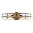 Quintiesse Urban Restoration 2Lt  Wall Light - Dark Antique Brass - Comet Lighting