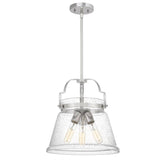 Quintiesse Wimberley 3Lt Pendant   - Polished Chrome - Comet Lighting