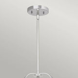 Quintiesse Wimberley 3Lt Pendant   - Polished Chrome - Comet Lighting