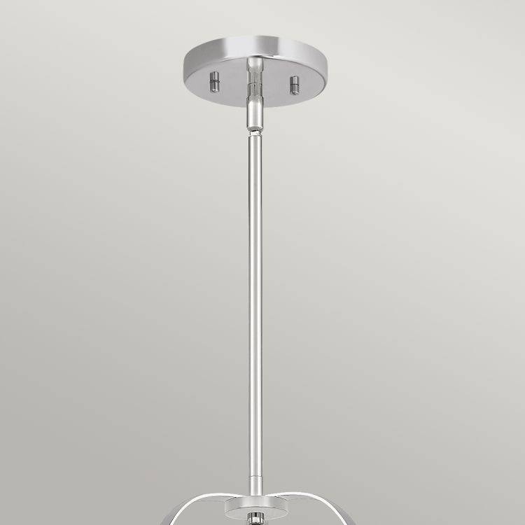 Quintiesse Wimberley 3Lt Pendant   - Polished Chrome - Comet Lighting