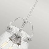 Quintiesse Wimberley 3Lt Pendant   - Polished Chrome - Comet Lighting