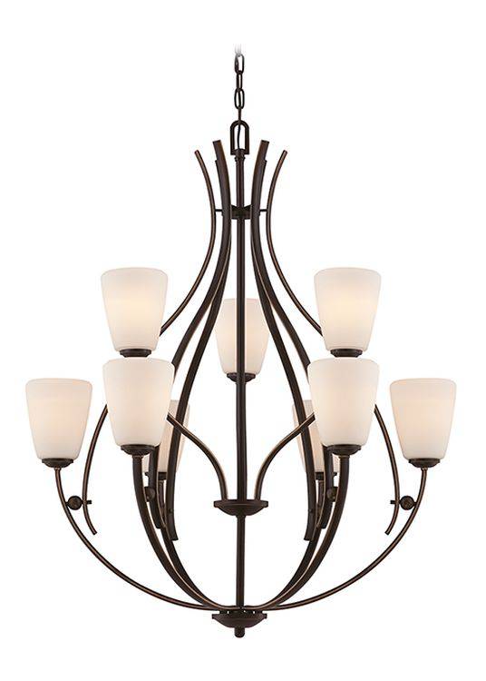 Chantilly 9-Light Chandelier - Comet Lighting