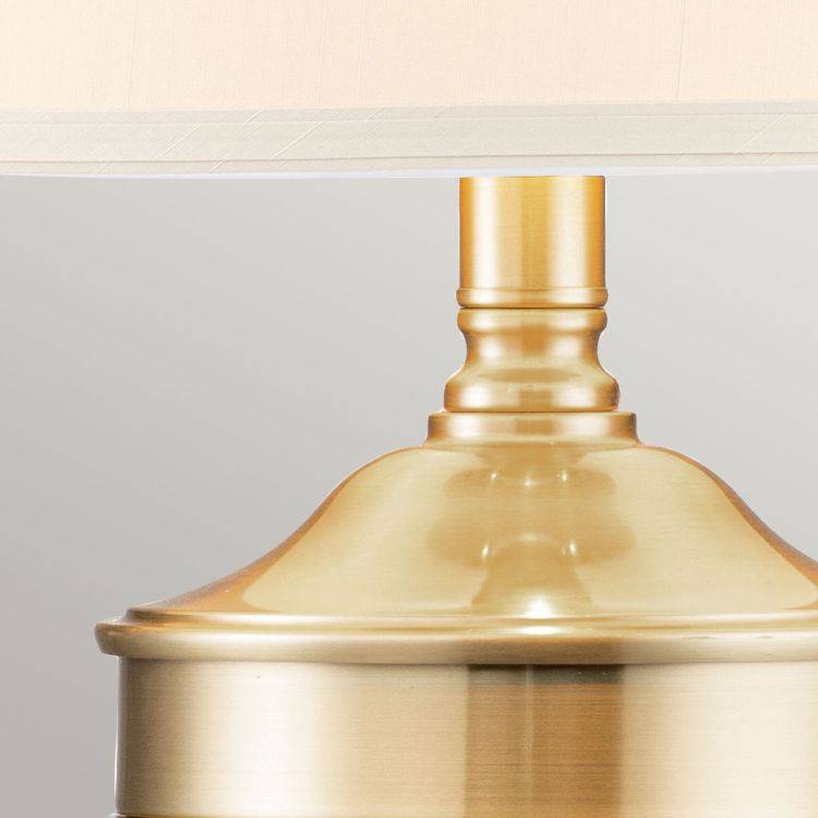 Dennison 1 Light Table Lamp - Brushed Brass Brushed Brass - Comet Lighting