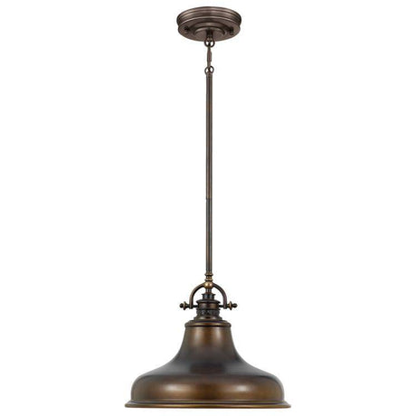 Emery 1-Light Medium Pendant Ceiling Light Palladian Bronze - Comet Lighting