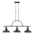 Emery 3-Light Island Light Palladian Bronze - Comet Lighting