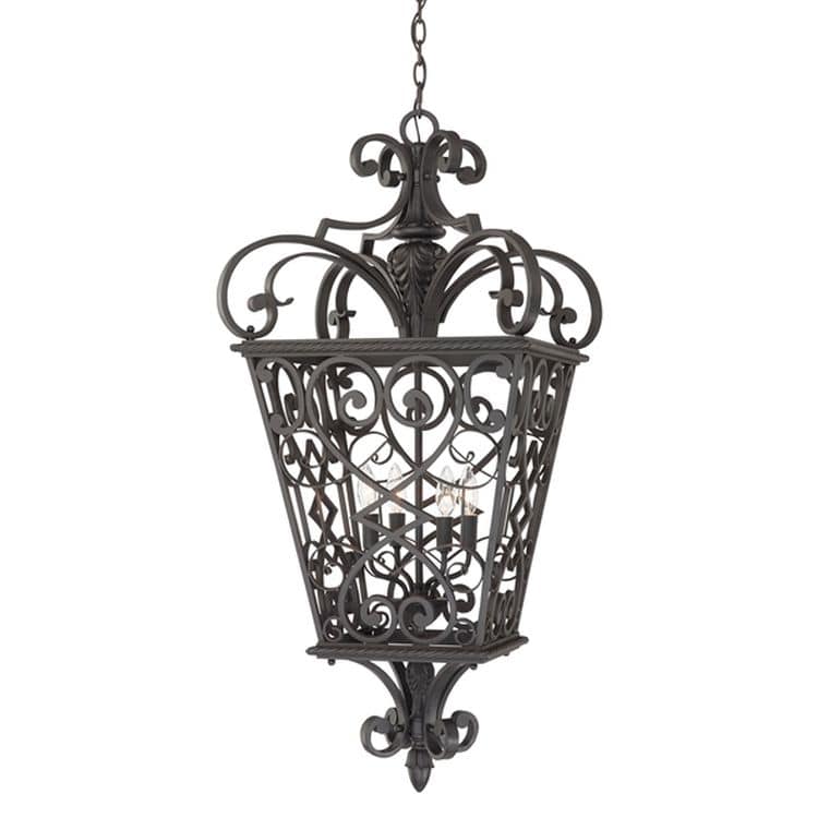 Fort Quinn 4-Light Chain Lantern - Comet Lighting