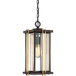 Goldenrod 1-Light Medium Outdoor Chain Lantern - Comet Lighting