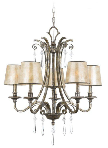 Kendra 5-Light Chandelier - Comet Lighting