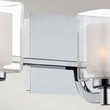 Kolt 3 Light Semi-flush Mount Polished Chrome - Comet Lighting