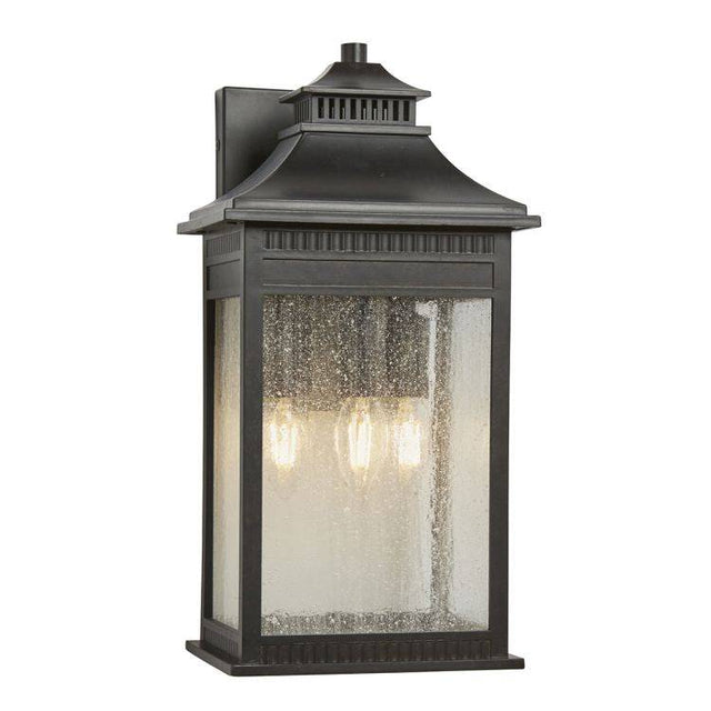 Livingston 3-Light Large Outdoor Wall Lantern - Comet Lighting