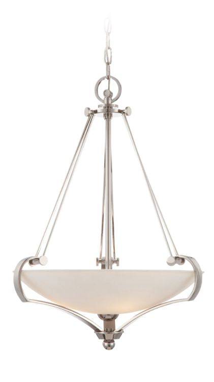 Sutton Place Pendant Ceiling Light Light Silver - Comet Lighting