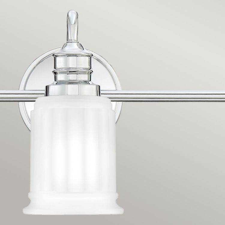 Swell 3 Light Wall Light Polished Chrome - Comet Lighting