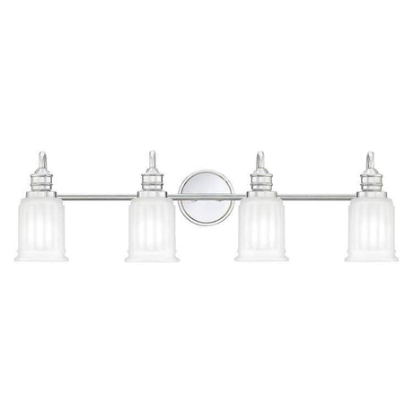 Swell 4 Light Wall Light Polished Chrome - Comet Lighting