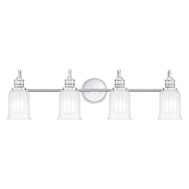 Swell 4 Light Wall Light Polished Chrome - Comet Lighting