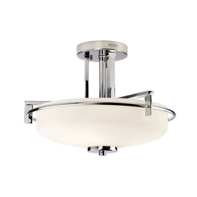 Taylor 3-Light Semi Flush Ceiling Light - Comet Lighting