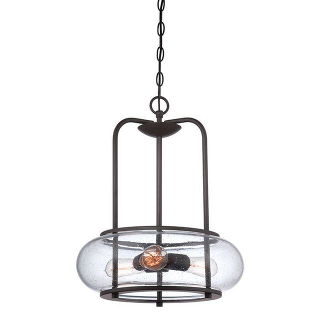 Trilogy 3-Light Pendant Ceiling Light Bronze - Comet Lighting