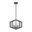 Vanguard 3 Light Pendant Old Black - Comet Lighting