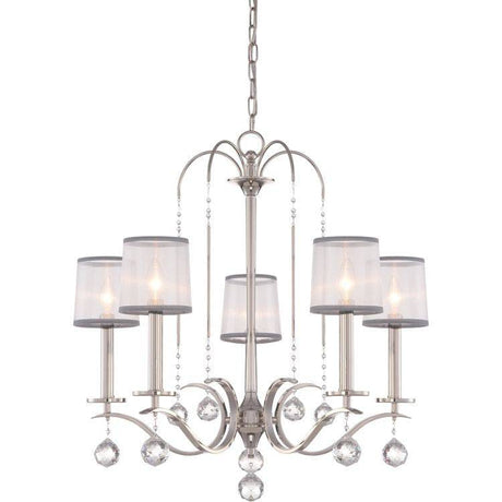 Whitney 5-Light Chandelier - Comet Lighting