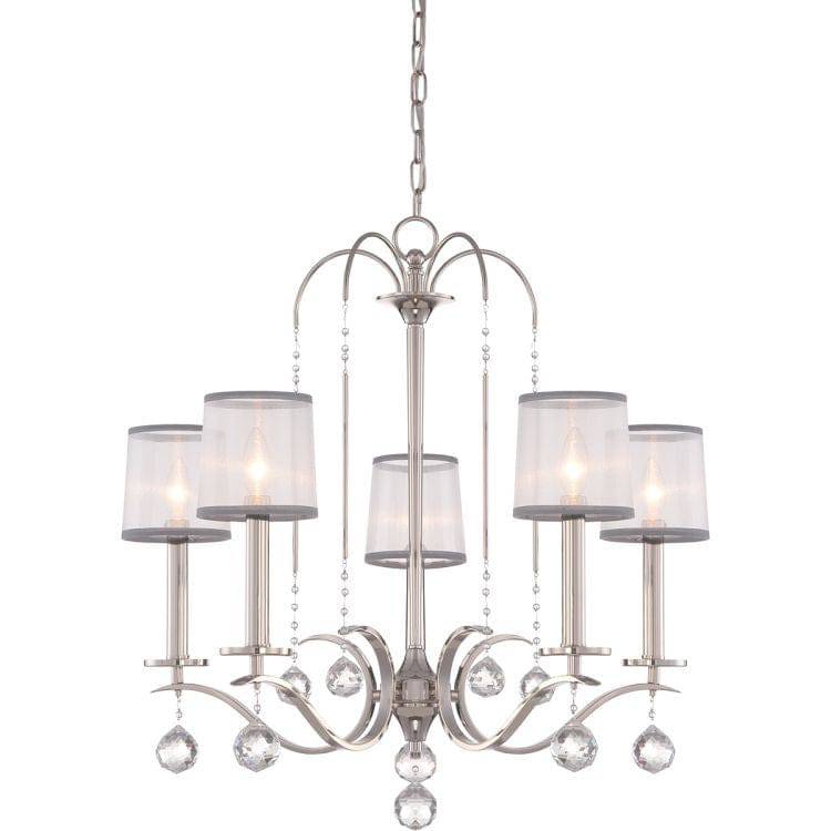 Whitney 5-Light Chandelier - Comet Lighting